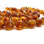 Baltische barnsteen tesbih gebedskralen rozenkrans,