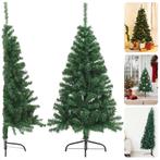 Cheqo® Kerstboom - Kunstkerstboom PVC - Halve Boom 210 cm -, Verzenden, Nieuw