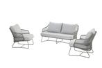 4 Seasons Outdoor Ancora loungeset antraciet Silver grey, Ophalen of Verzenden, Nieuw