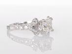 Verlovingsring - 14 karaat Witgoud - 1.31ct. tw. Diamant