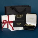 Gouden vintage armband met parel en diamant 14 kt, Ophalen of Verzenden, Nieuw