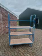 Magazijn kar  met verstelbare planken 1x, Diversen, Nieuw