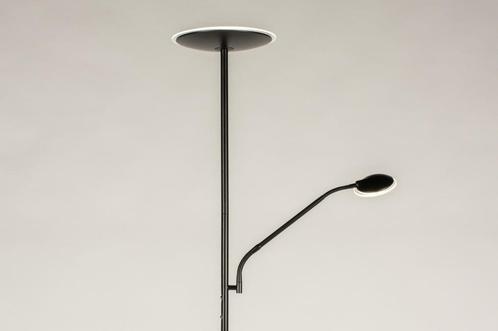 Rietveld Vloerlampen - Zwart - Metaal, Huis en Inrichting, Lampen | Vloerlampen, Verzenden