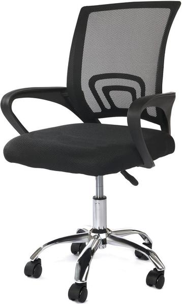 Bureaustoel ergonomisch  - verstelbaar - mesh - zwart