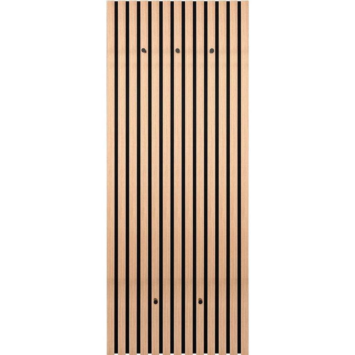 Kapstok - Trion Geve - Wandgarderobe - 50x125cm - Eiken -, Huis en Inrichting, Woonaccessoires | Kapstokken, Nieuw, Ophalen of Verzenden