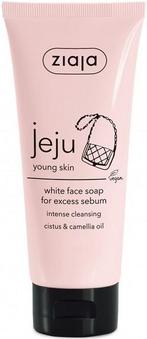 ZIAJA JEJU WHITE FACE SOAP GEZICHTSREINIGER TUBE 75 ML, Sieraden, Tassen en Uiterlijk, Uiterlijk | Gezichtsverzorging, Verzenden