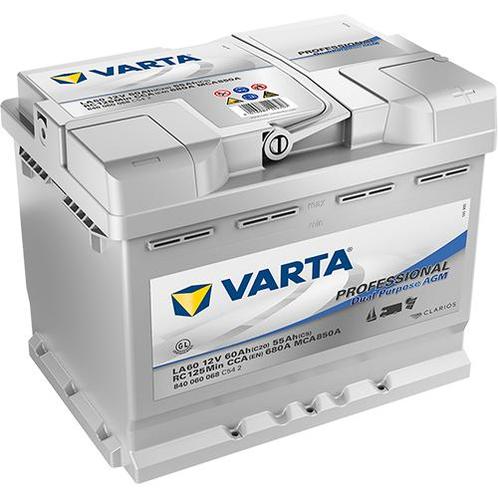 Varta LA95 Dual Purpose AGM accu 95 Ah, Watersport en Boten, Navigatiemiddelen en Scheepselektronica, Ophalen of Verzenden