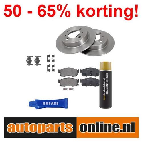 Remschijven + Remblokken Nissan 100 Nx achterzijde, Auto-onderdelen, Besturing, Nieuw, Nissan, Verzenden