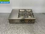 RVS Electrolux 4 pits Opzet fornuis gasfornuis 120 cm Horeca, Ophalen of Verzenden, Gebruikt