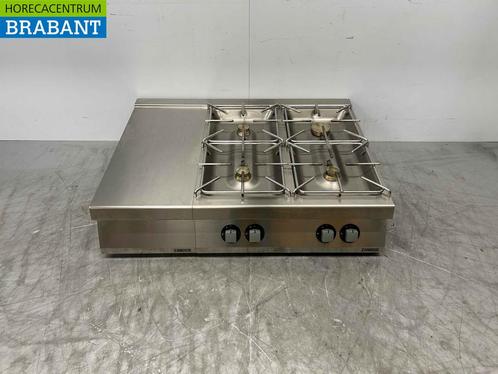 RVS Electrolux 4 pits Opzet fornuis gasfornuis 120 cm Horeca, Zakelijke goederen, Horeca | Keukenapparatuur, Gebruikt, Ophalen of Verzenden