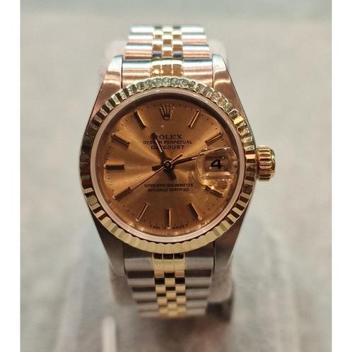 Rolex Lady-Datejust 26 79173 uit 1999, Sieraden, Tassen en Uiterlijk, Horloges | Dames, Polshorloge, Gebruikt, Rolex, Verzenden