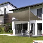 Schaduwdoek 4x5m rechthoek waterdoorlatend Mystic Sand, Nieuw