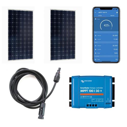 Zonnepanelen Pakket 430Wp | Victron SmartSolar MPPT 30A laa, Auto-onderdelen, Accu's en Toebehoren, Ophalen of Verzenden