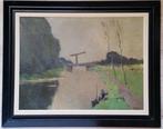 Dijkstra (XX) - Gronings herfst landschap, Antiek en Kunst