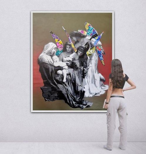 Quiona+ (1987) - Song Of The Angels 1881’ - XXL, Antiek en Kunst, Kunst | Schilderijen | Modern