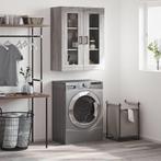 vidaXL Wandkast 69,5x34x90 cm grijs sonoma eikenkleurig, Verzenden, Nieuw, 50 tot 100 cm, Minder dan 100 cm