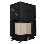 Inbouw Houtkachel Quattro 80 Max Links Glas, Huis en Inrichting, Kachels, Nieuw