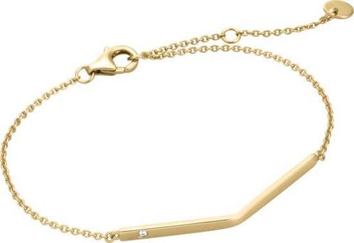 Esprit ESBR00331217 Core armband - Zilver geelgoudverguld -, Sieraden, Tassen en Uiterlijk, Armbanden, Verzenden