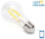 Gloeilamp E27 6W WiFi + Bluetooth CCT 2700K-6500K | Smartlam, Verzenden, Nieuw