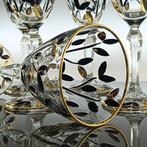 Secoloventesimo - Kelk (6) - Leaves Gold Chalice - 24 kt, Antiek en Kunst