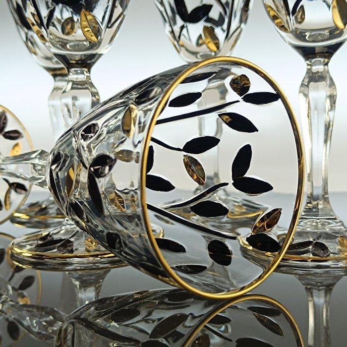 Secoloventesimo - Kelk (6) - Leaves Gold Chalice - 24 kt, Antiek en Kunst, Antiek | Meubels | Tafels