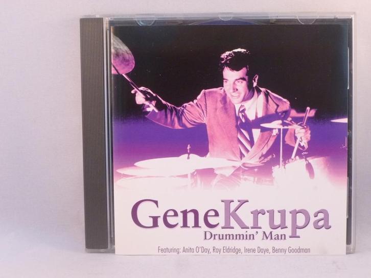 Gene Krupa - Drummin Man (hallmark), Cd's en Dvd's, Cd's | Jazz en Blues, Zo goed als nieuw, Verzenden