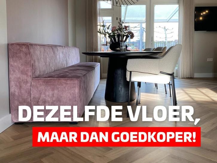 Dezelfde vloer, maar dan goedkoper, Doe-het-zelf en Verbouw, Vloerdelen en Plavuizen, Overige typen, Nieuw, Ophalen of Verzenden