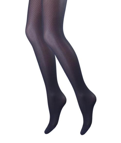 Panty - Visgraat - Marine, Kleding | Dames, Leggings, Maillots en Panty's, Verzenden