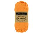 Scheepjes Catona 50g - 411 Sweet Orange, Ophalen of Verzenden, Nieuw, Breien of Haken, Wol of Garen