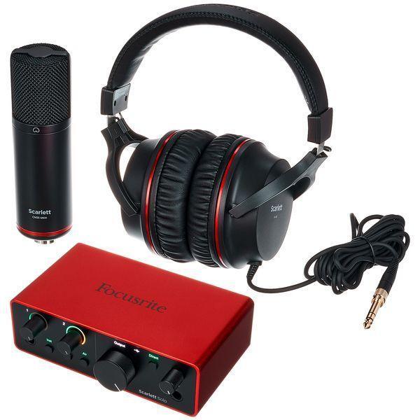 Focusrite Scarlett Solo Studio € 199,- met code VERHUIS26, Computers en Software, Geluidskaarten, Nieuw, Ophalen of Verzenden