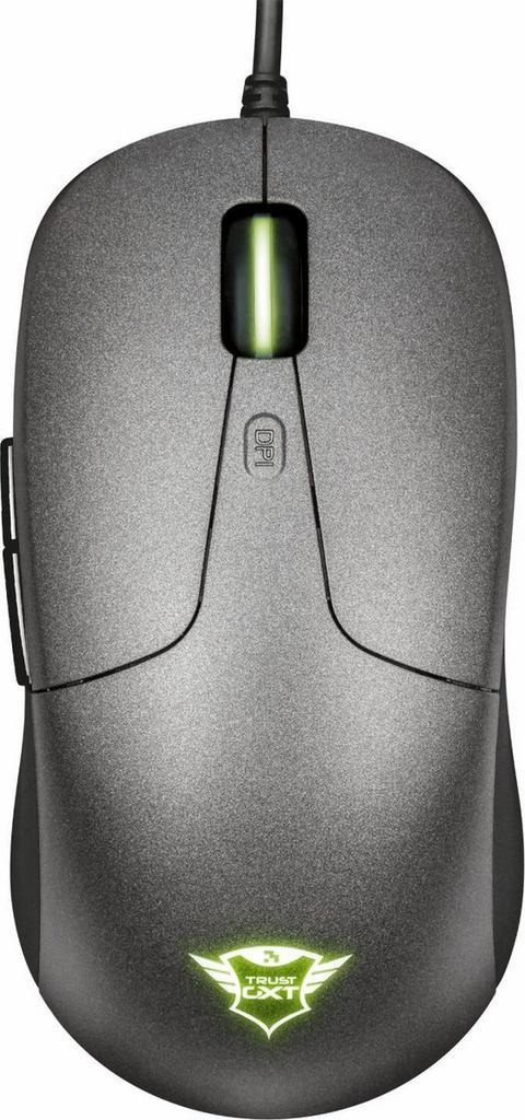 Trust GXT 180 Kusan - Gaming Muis - Zwart, Computers en Software, Muizen, Verzenden