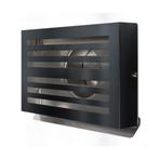 Overdruk Ventilatierooster Beta 12.5 cm Mat Zwart, Doe-het-zelf en Verbouw, Ophalen of Verzenden, Nieuw, Overige typen