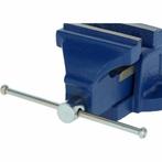 Benson Robuuste bankschroef - vaste basis - 100 mm klauw..., Doe-het-zelf en Verbouw, Gereedschap | Handgereedschap, Ophalen of Verzenden