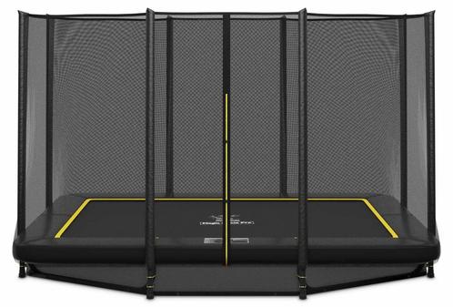 Ingraaf Trampoline Magic Circle Pro Black 214 x 305 cm met, Kinderen en Baby's, Speelgoed | Buiten | Trampolines, Nieuw, Ophalen of Verzenden