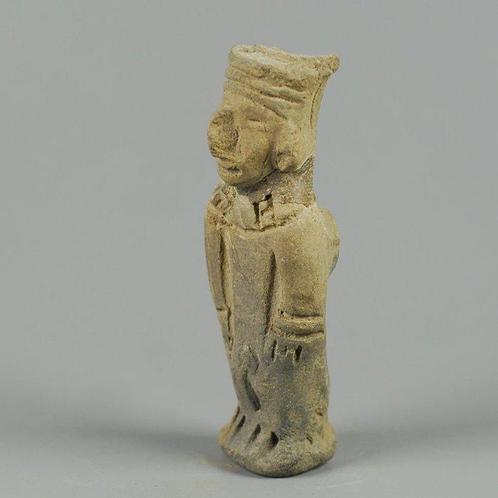 Moche Aardewerk Pre-Columbian figure - 10 cm (Zonder, Verzamelen, Mineralen en Fossielen