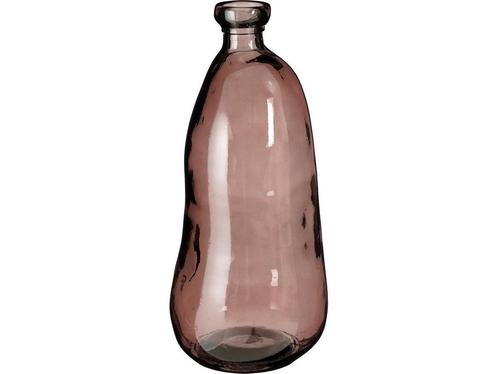 Mica Decorations Pinto Vaas - H51 x Ø22 cm - Gerecycled Glas, Huis en Inrichting, Woonaccessoires | Vazen, Nieuw, Verzenden
