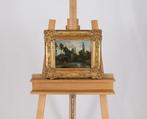 Jean-Frédéric Couty (1829-1904) - Huis aan het water, Antiek en Kunst
