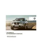 2013 BMW X3 BROCHURE ENGELS (INDIA), Nieuw, BMW, Author