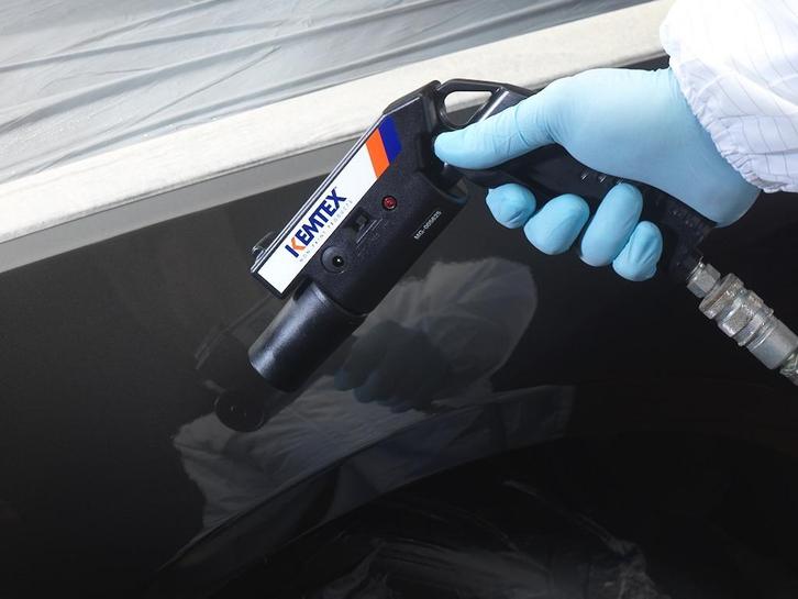 KEMTEX ION-GUN Ionisatie pistool en charger, Doe-het-zelf en Verbouw, Schildersmaterialen, Nieuw, Ophalen of Verzenden