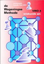 De Wageningse Methode 4 VWO Wiskunde a/c, Verzenden, Nieuw