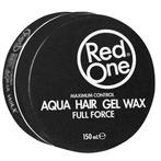Red One  Black  Aqua Hair Gel Wax  Full Force  150 ml, Verzenden, Nieuw