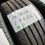 2 x Continental 195-55-16 Zomerbanden 5,5mm, Gebruikt, 16 inch, Ophalen of Verzenden, Band(en)