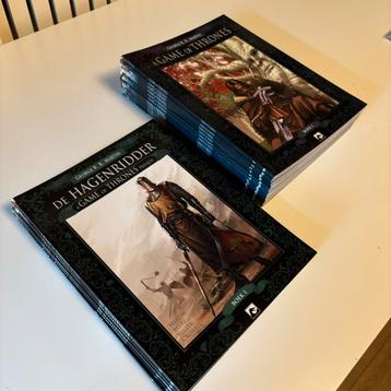 Set: Game of Thrones 1-12 & prequel De Hagenridder 1-6 [NL] beschikbaar voor biedingen