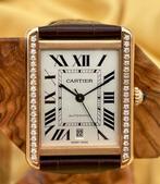 Cartier - Tank Solo XL 18k Rose Gold Diamond - W5200026 -, Nieuw