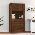 vidaXL buffetkast bewerkt hout bruin eikenkleur, Verzenden, Nieuw, Overige houtsoorten