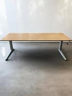 Ahrend 180x80 slingerbureau – peren Trespa blad – €99 excl, Huis en Inrichting, Bureaus, Ophalen of Verzenden, In hoogte verstelbaar