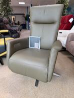 sta op stoel relax fauteuil relaxfauteuil staopstoel, Verzenden, Zo goed als nieuw, Leer, Gratis bezorging regio Utrecht 