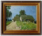 Paul Wilhelm Harnisch (1874-?) - Paesaggio animato