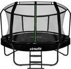 VirtuFit Premium Trampoline met Veiligheidsnet - Zwart - 366