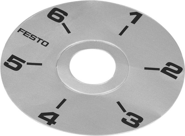 Festo Ronde Display Wijzerplaat - 7222, Doe-het-zelf en Verbouw, Gereedschap | Machine-onderdelen en Toebehoren, Nieuw, Verzenden
